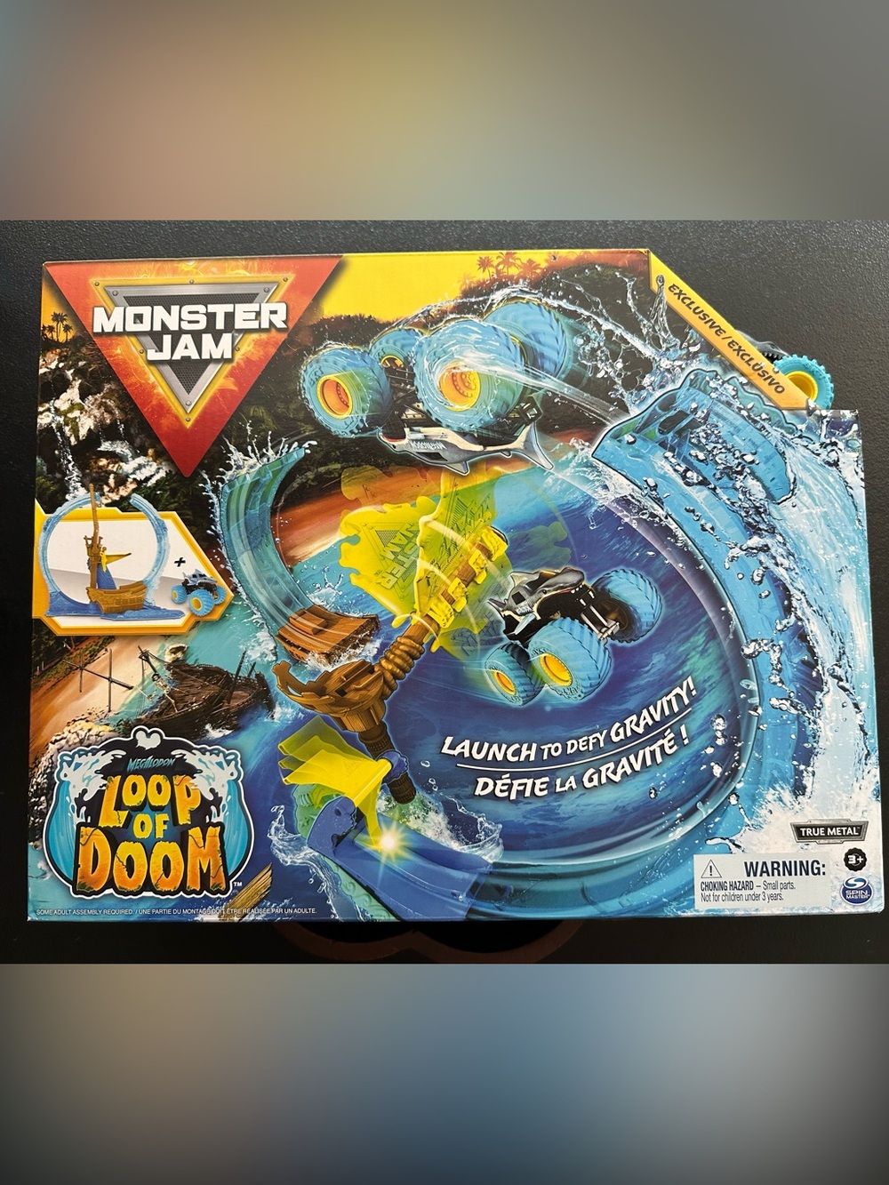 Monster Jam Loop of Doom ~ Launch To Defy Gravity PlaySet